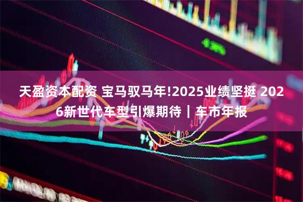 天盈资本配资 宝马驭马年!2025业绩坚挺 2026新世代车型引爆期待｜车市年报