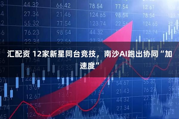 汇配资 12家新星同台竞技，南沙AI跑出协同“加速度”