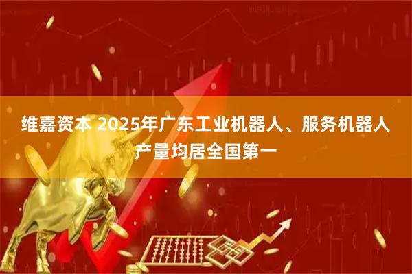 维嘉资本 2025年广东工业机器人、服务机器人产量均居全国第一